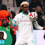 Turquie : Gros match d’Adamo Nagalo malgré la défaite de Konyaspor face à Alanyaspor