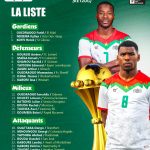 Éliminatoires CAN 2027 : les Étalons dévoilent leur liste
