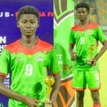 UFOA-B U17 : Lionel Soubeiga élu homme du match face au Ghana